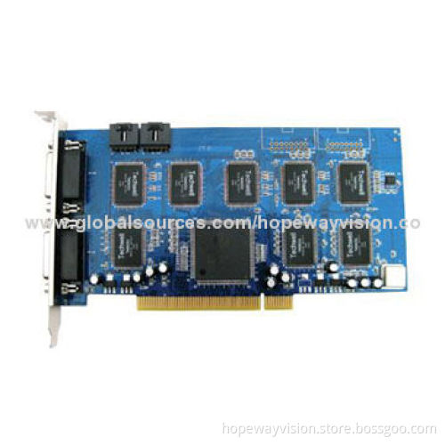 16CH real-time H.264 CCTV driver DVR card, GV800 v8.4